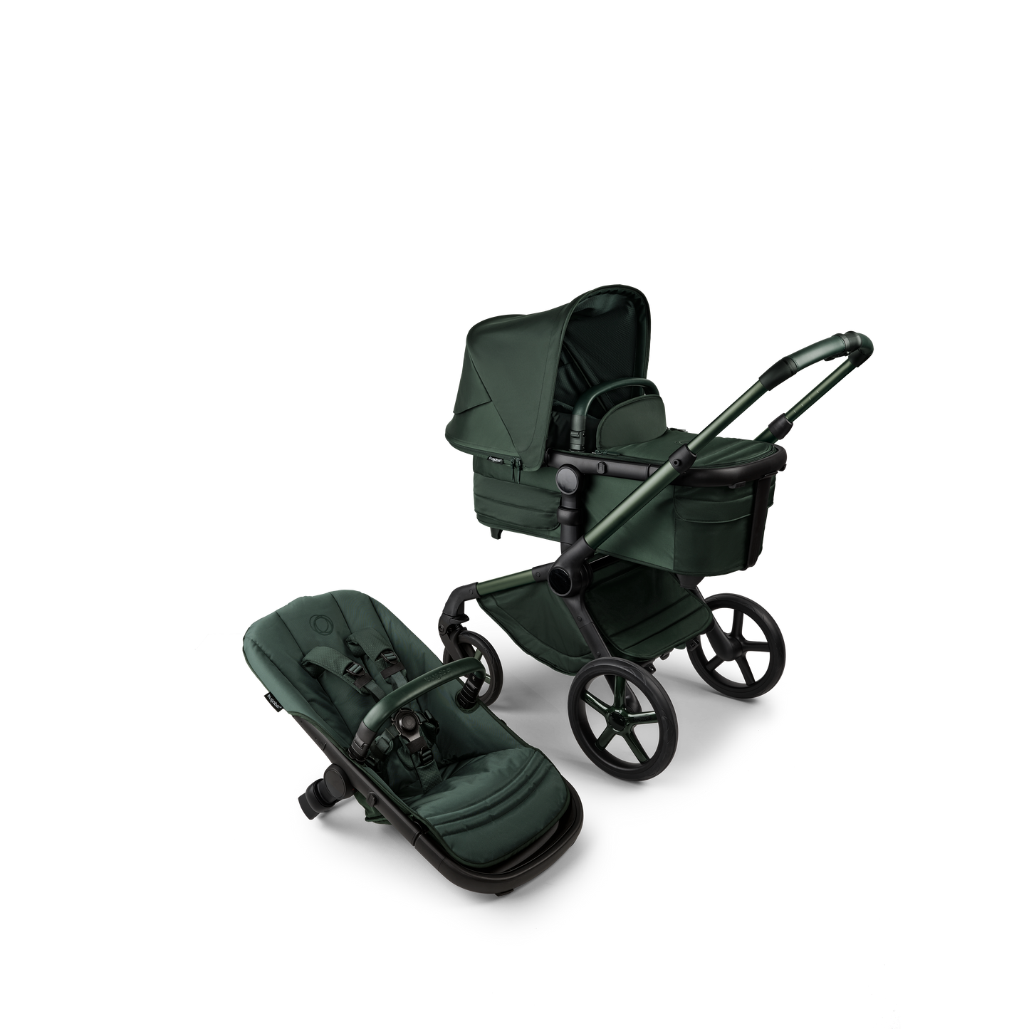 Bugaboo Fox 5 Complete Limited Editon Noir Collection - Midnight Green