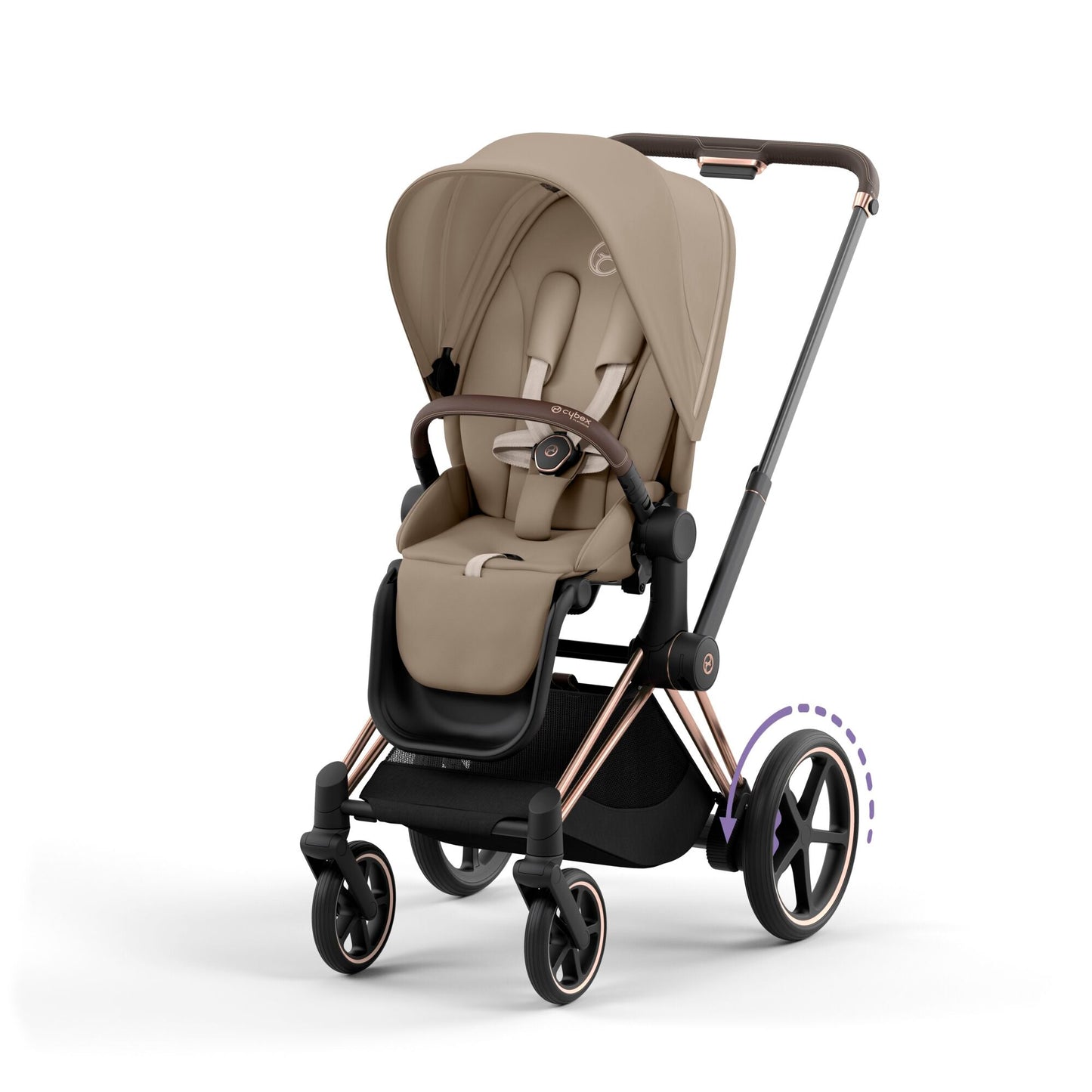 Cybex e-Priam Bundle - Cozy Beige