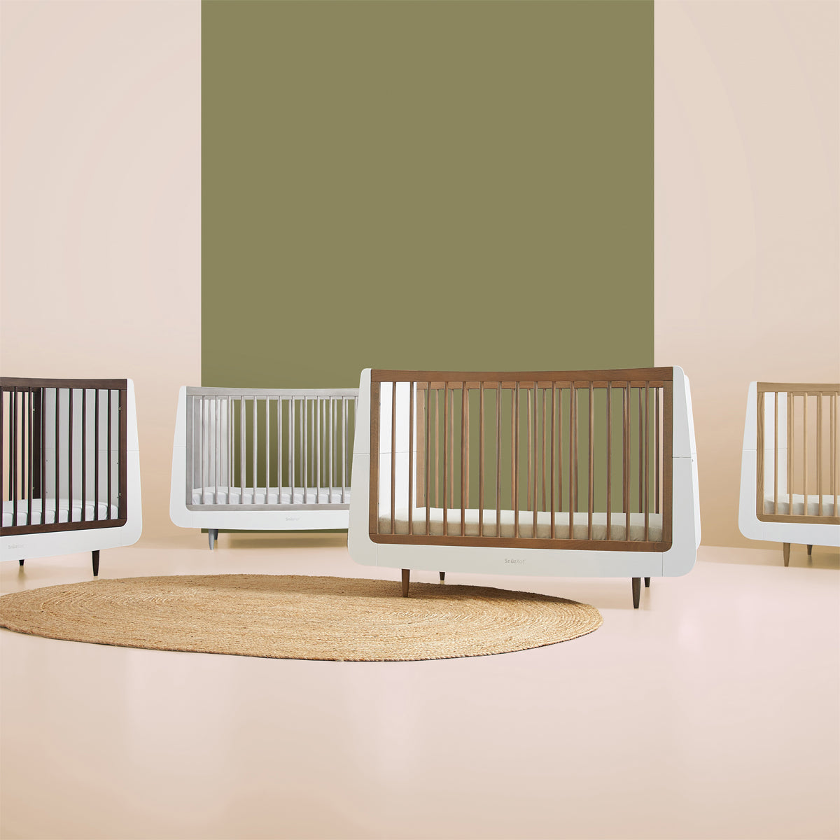 SnuzKot Skandi Cot Bed - The Natural Edit - Oak