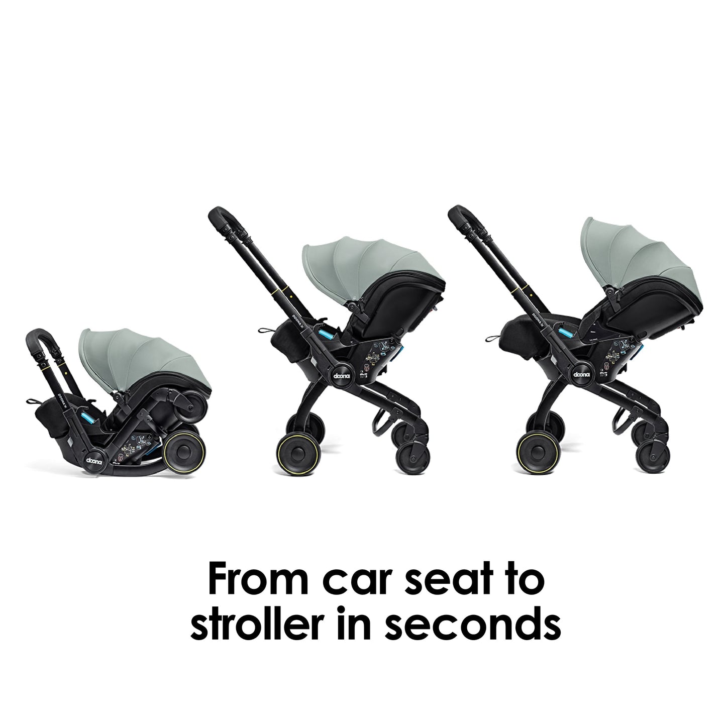Doona X Car Seat & Stroller & Isofix Base - Dusty Sage