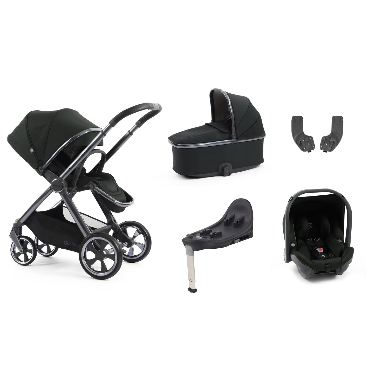 Babystyle Oyster 4 Essential Package - Black Olive