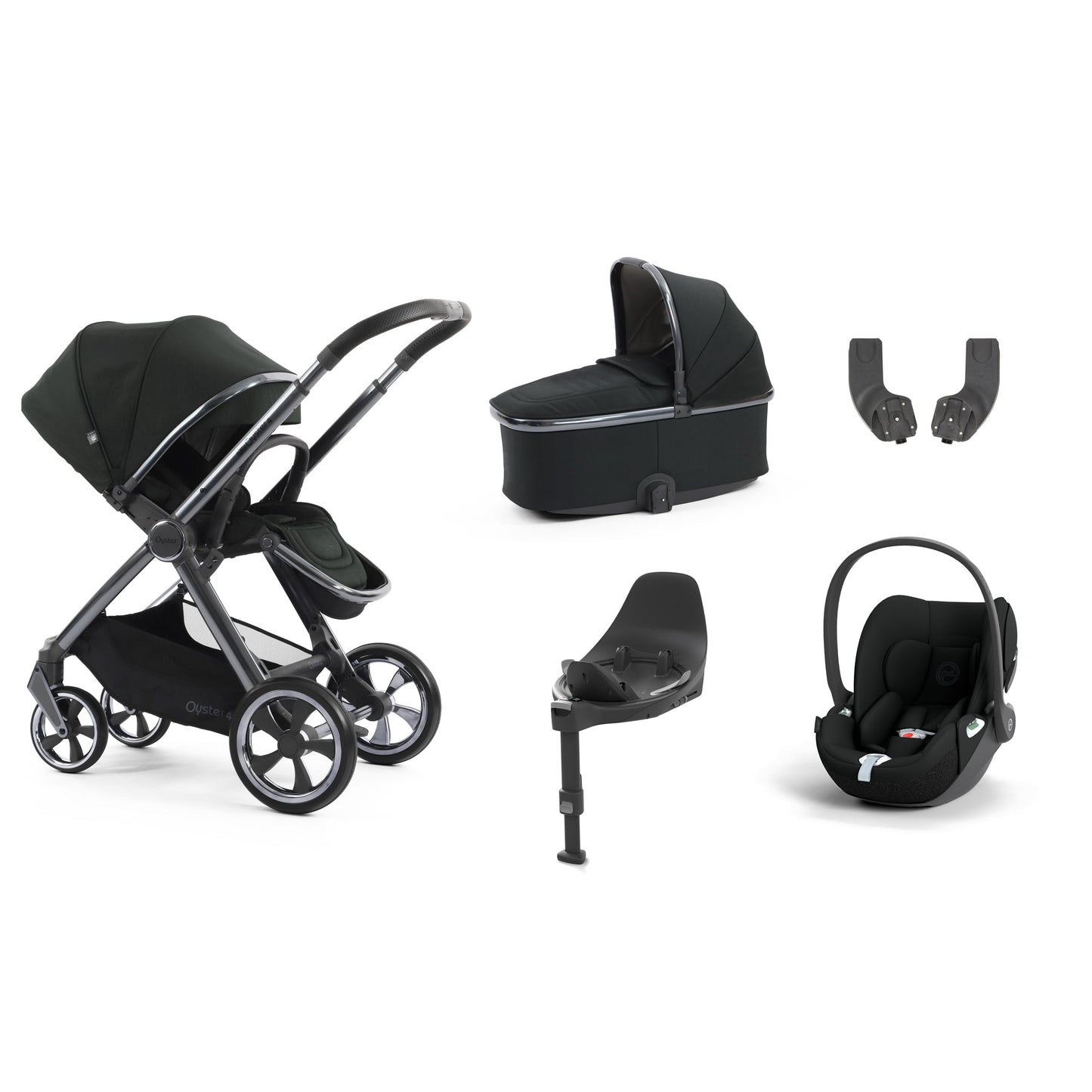 Babystyle Oyster 4 Essential Cloud T Bundle - Black Olive