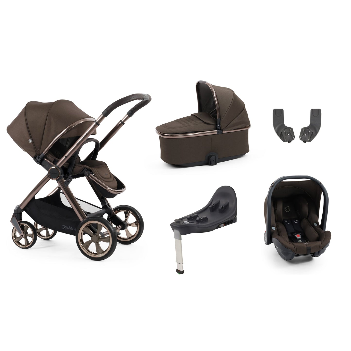 Babystyle Oyster 4 Essential Package - Chocolate Velvet