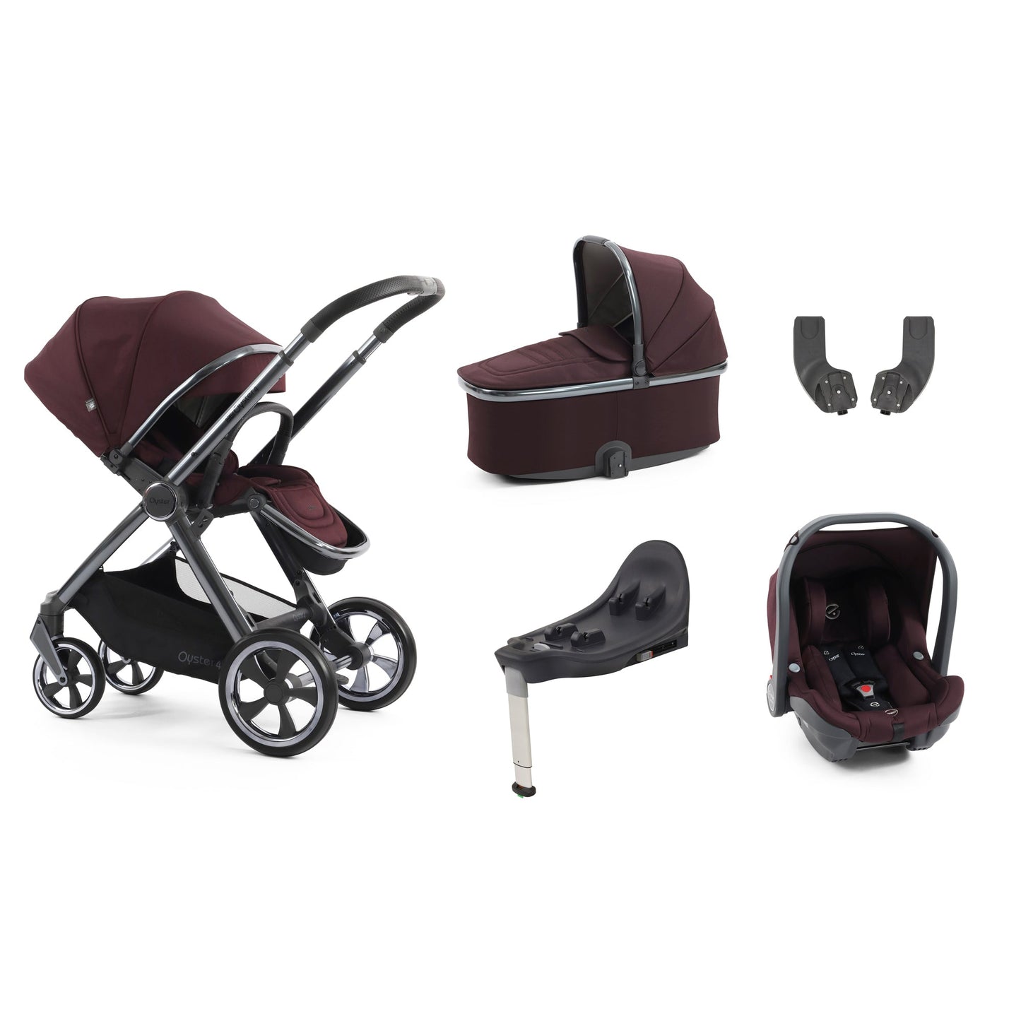 Babystyle Oyster 4 Essential Package - Mulberry