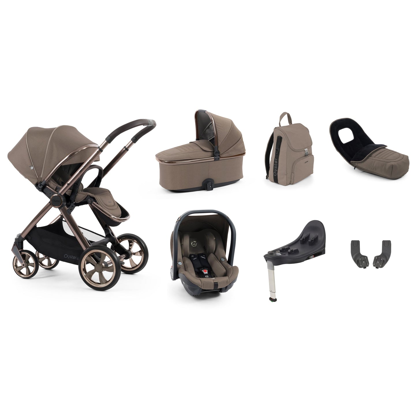 Babystyle Oyster 4 Luxury Bundle - Mink