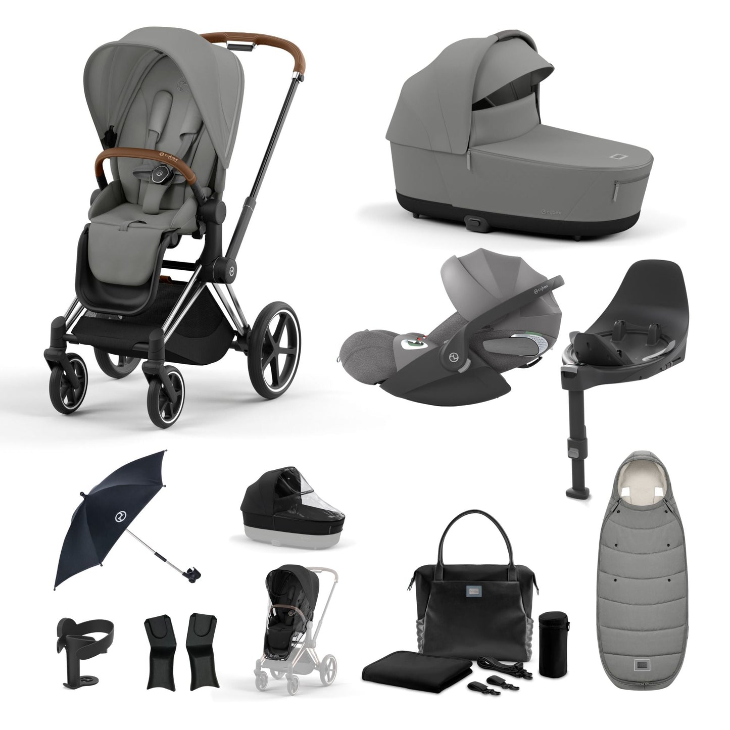 Cybex Priam Bundle - Mirage Grey