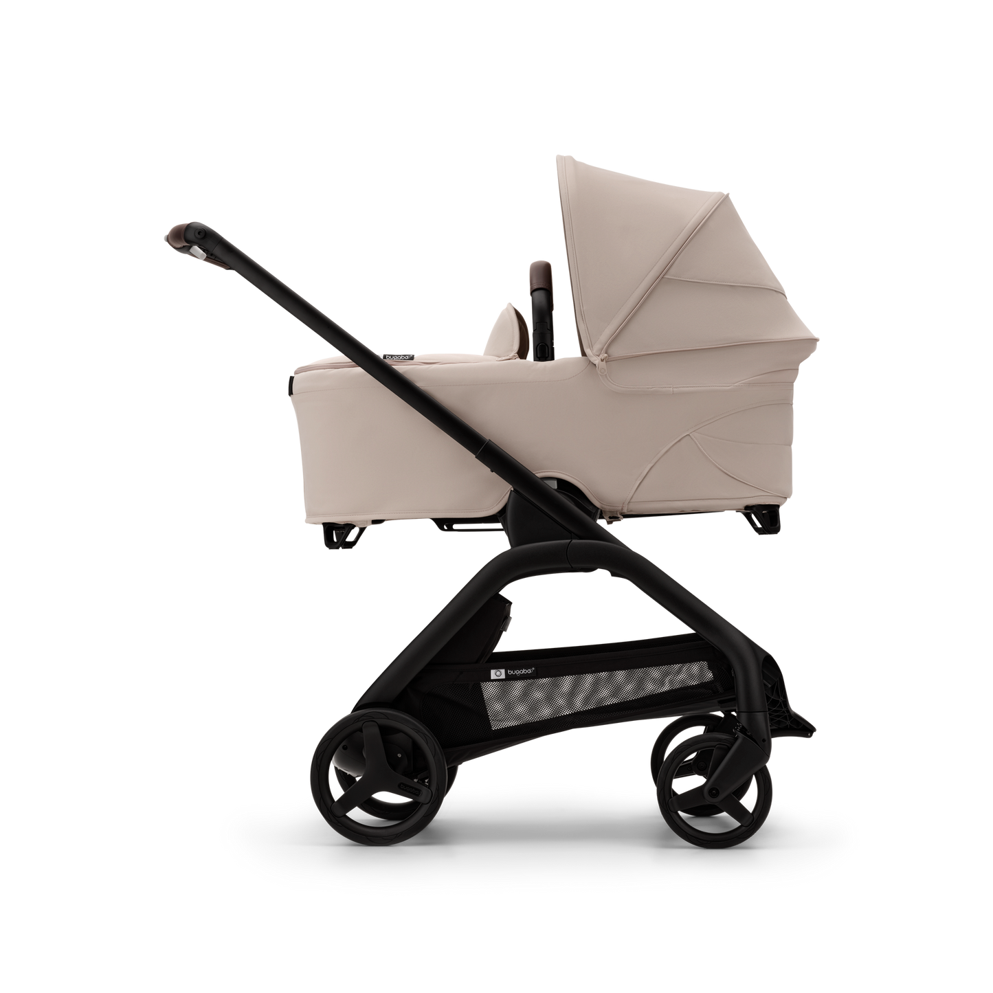 Bugaboo Dragonfly Complete Bundle & Free Bugaboo Giraffe Baby Rocker- Black/Desert Taupe