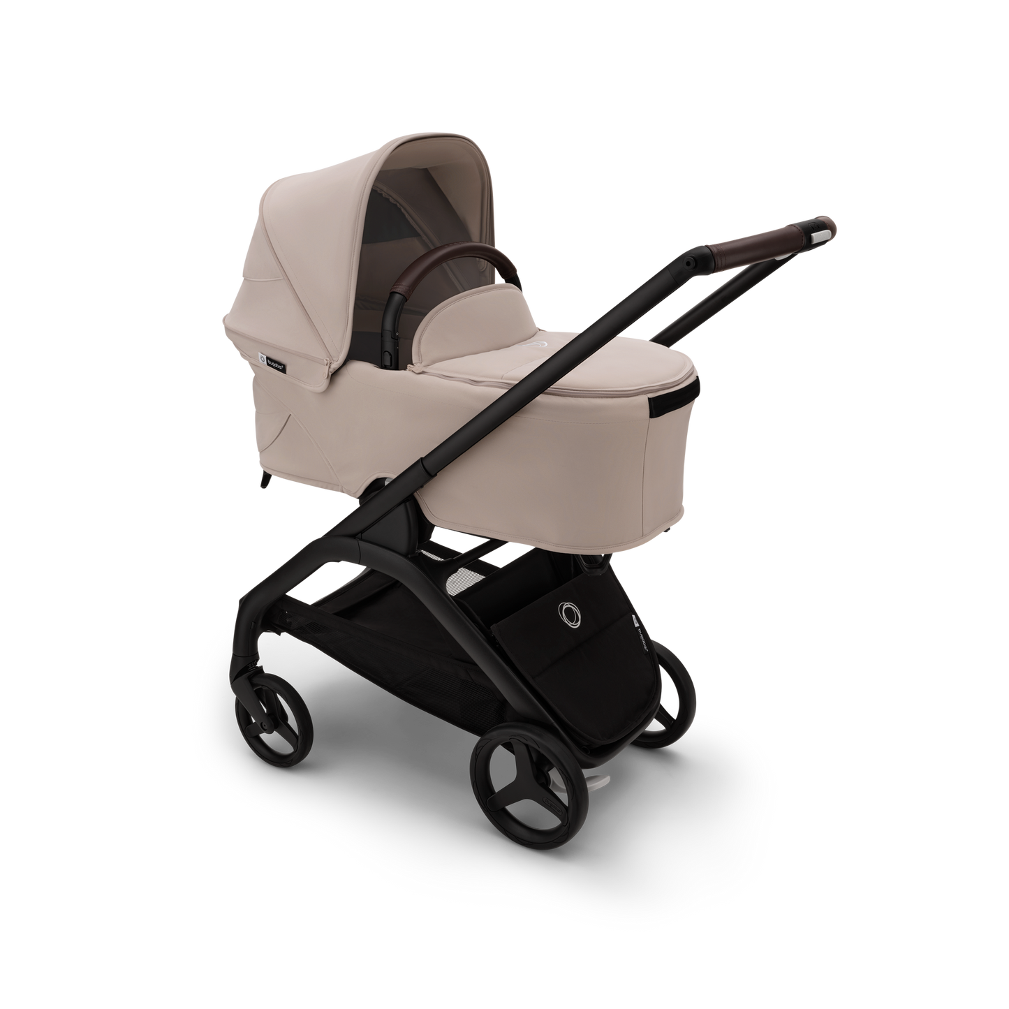Bugaboo Dragonfly Complete Bundle & Free Bugaboo Giraffe Baby Rocker- Black/Desert Taupe