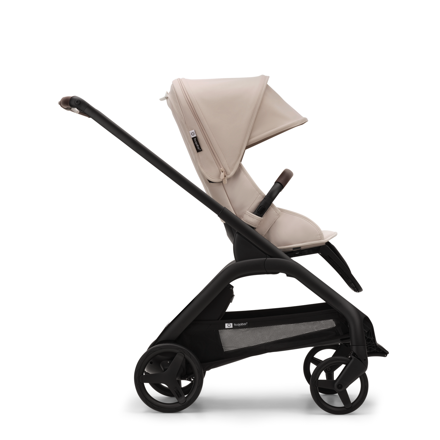 Bugaboo Dragonfly Complete Bundle & Free Bugaboo Giraffe Baby Rocker- Black/Desert Taupe