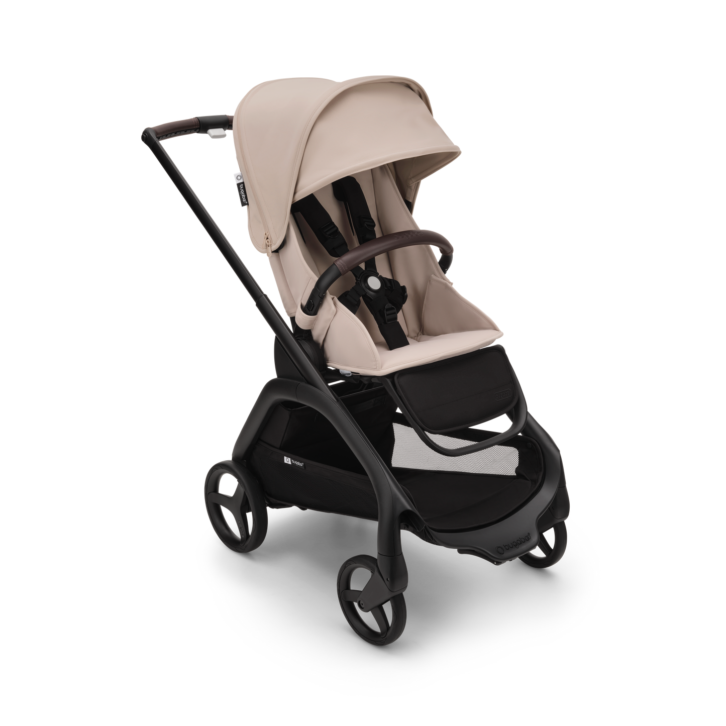 Bugaboo Dragonfly Complete Bundle & Free Bugaboo Giraffe Baby Rocker- Black/Desert Taupe