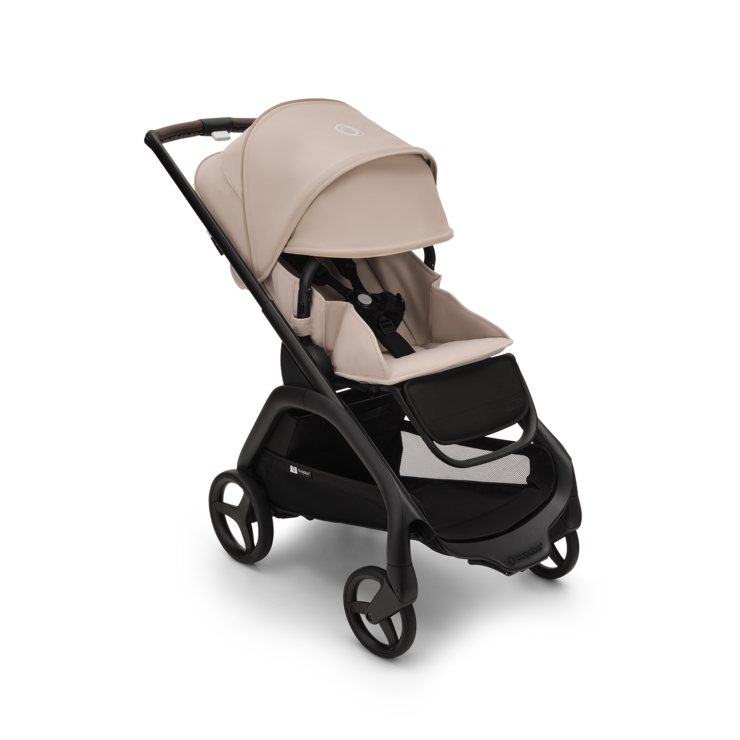 Bugaboo Dragonfly Ultimate Bundle & Free Bugaboo Giraffe Baby Rocker - Black/Desert Taupe