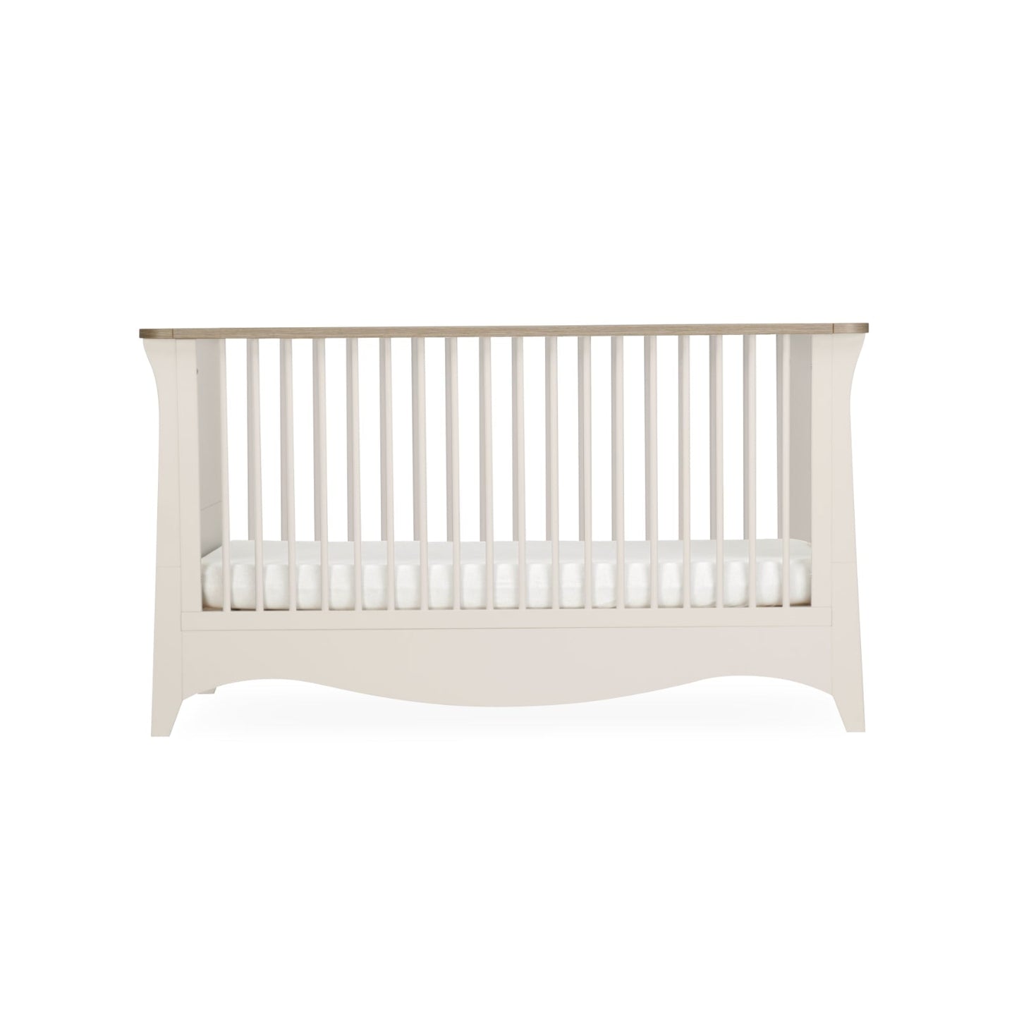 CuddleCo Clara Cot Bed - Cashmere/Ash