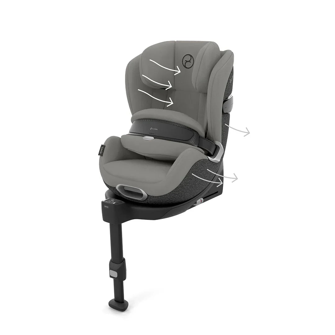 Cybex Anoris T2 i-Size Car Seat - Mirage Grey