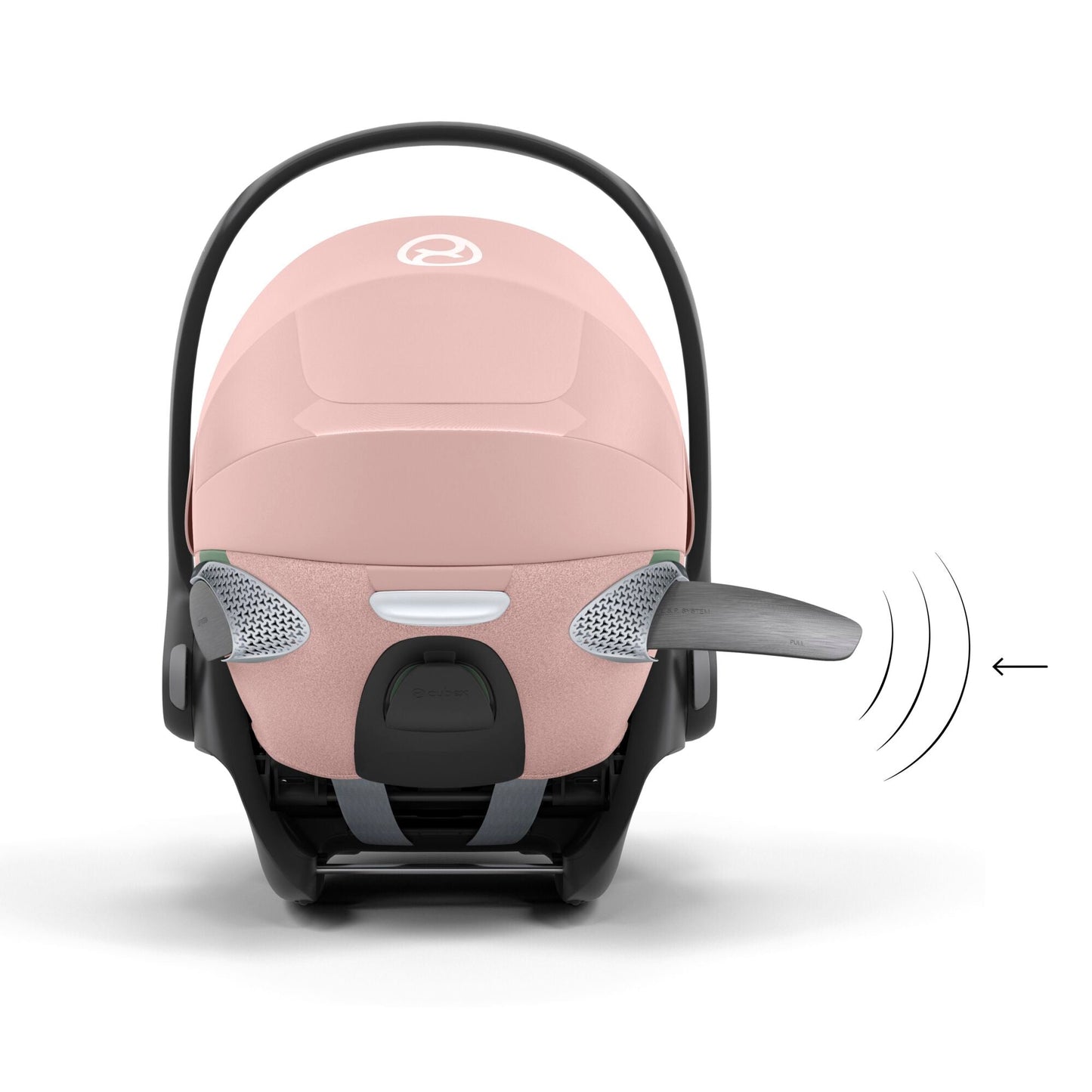 Cybex Cloud T i-Size Plus Car Seat & Base T Isofix Base - Peach Pink