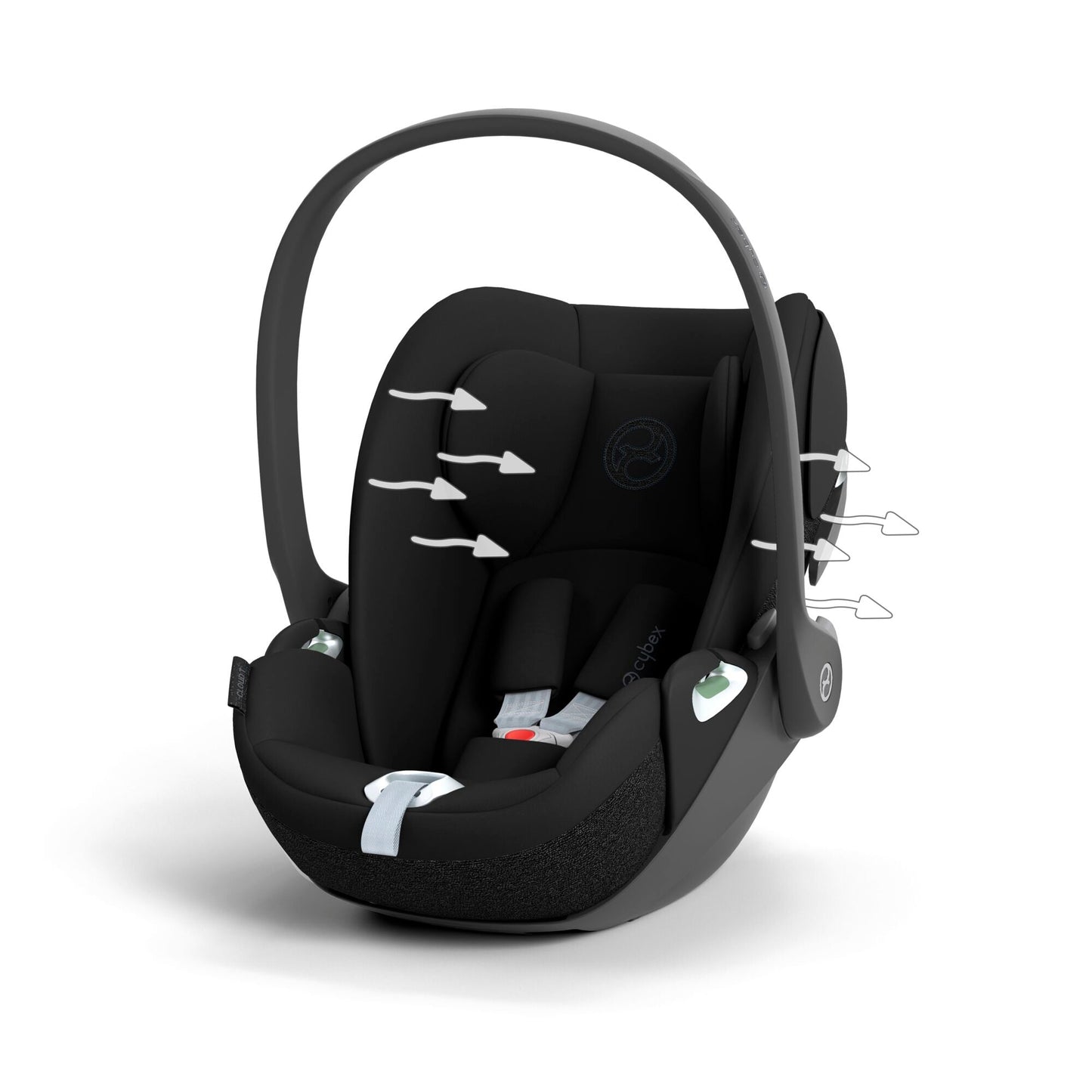 Cybex Cloud T i-Size Car Seat & Base T Isofix Base - Sepia Black