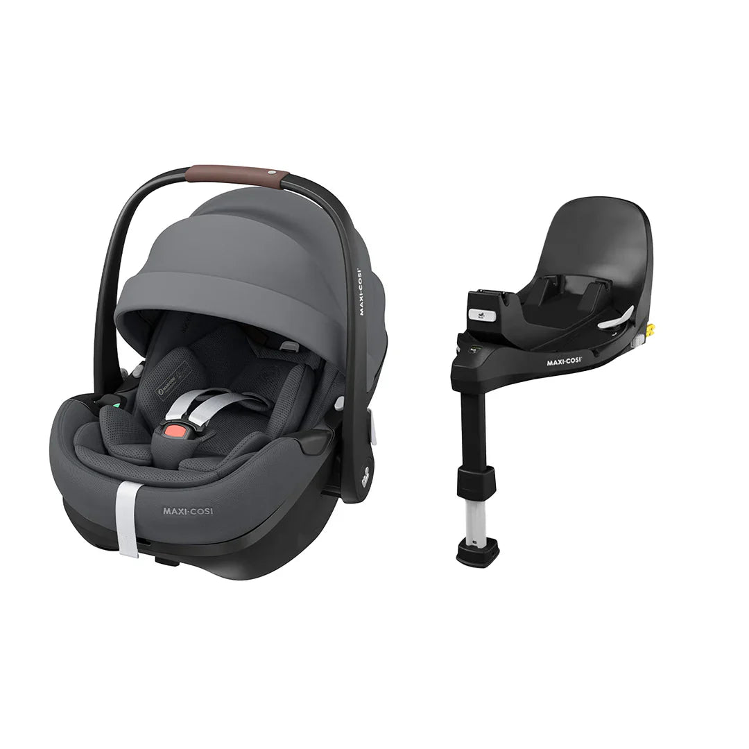 Maxi-Cosi Pebble 360 Pro 2 Car Seat + Familyfix 360 Pro Isofix Base - Twillic Graphite