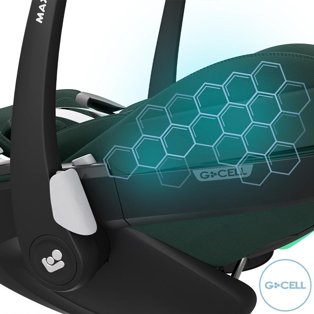 Maxi-Cosi Pebble 360 Pro2 Car Seat - Twillic Green