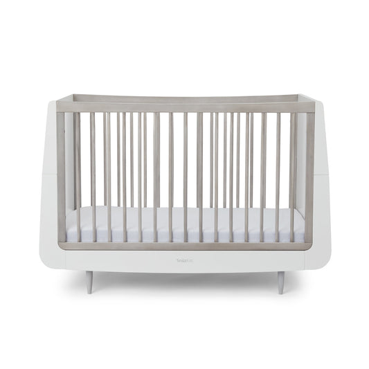 SnuzKot Skandi - The Natural Edit - 2 Piece Nursery Furniture Set - Silver Birch