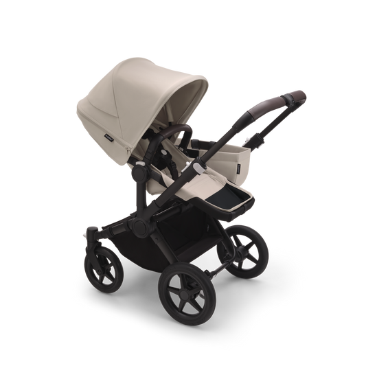 Bugaboo Donkey 5 Mono Complete & Free Bugaboo Giraffe Baby Rocker - Black/Taupe