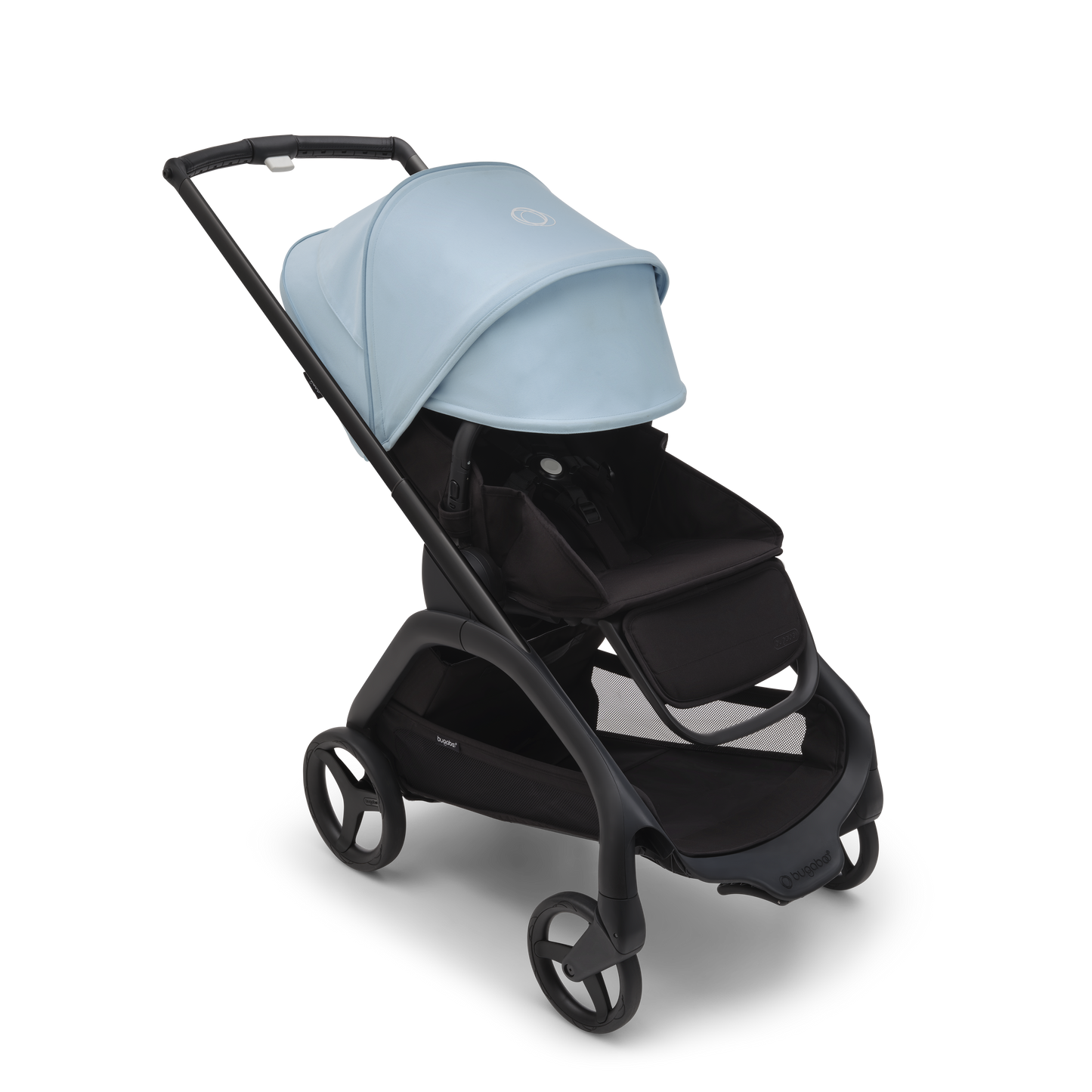 Bugaboo Dragonfly Complete Bundle & Free Bugaboo Giraffe Baby Rocker - Black/Skyline Blue