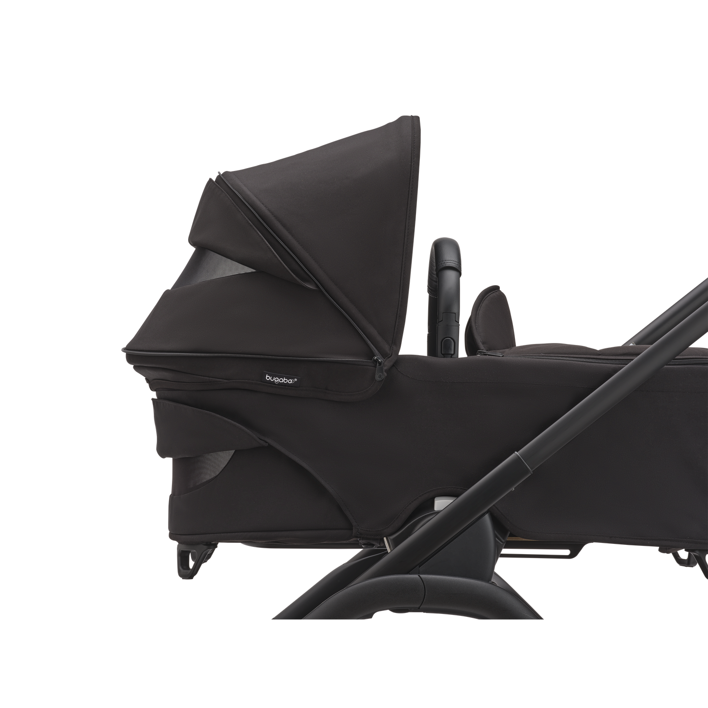 Bugaboo Dragonfly Complete Bundle & Free Bugaboo Giraffe Baby Rocker - Black/Midnight Black