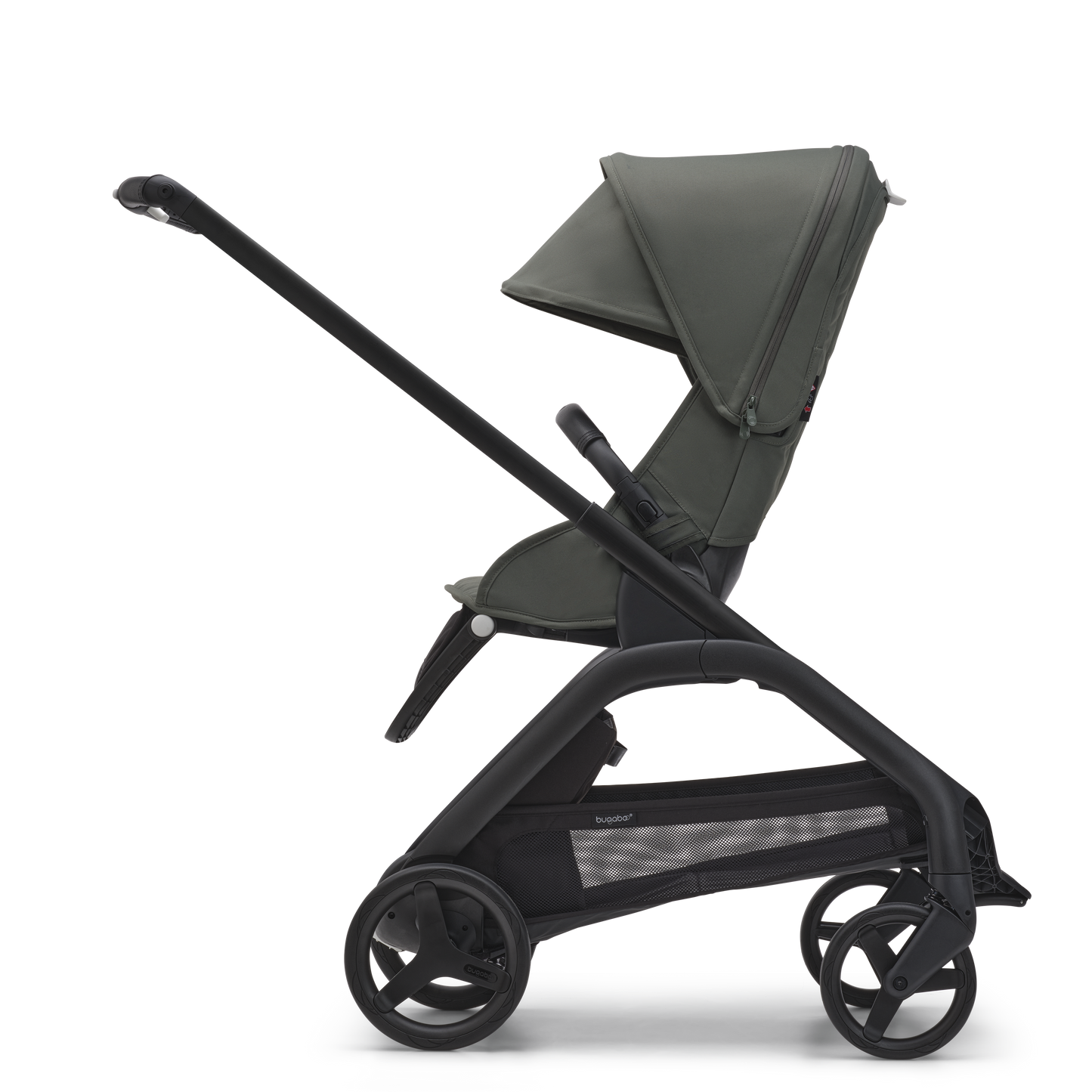 Bugaboo Dragonfly Complete Bundle & Free Bugaboo Giraffe Baby Rocker - Black/Forest Green