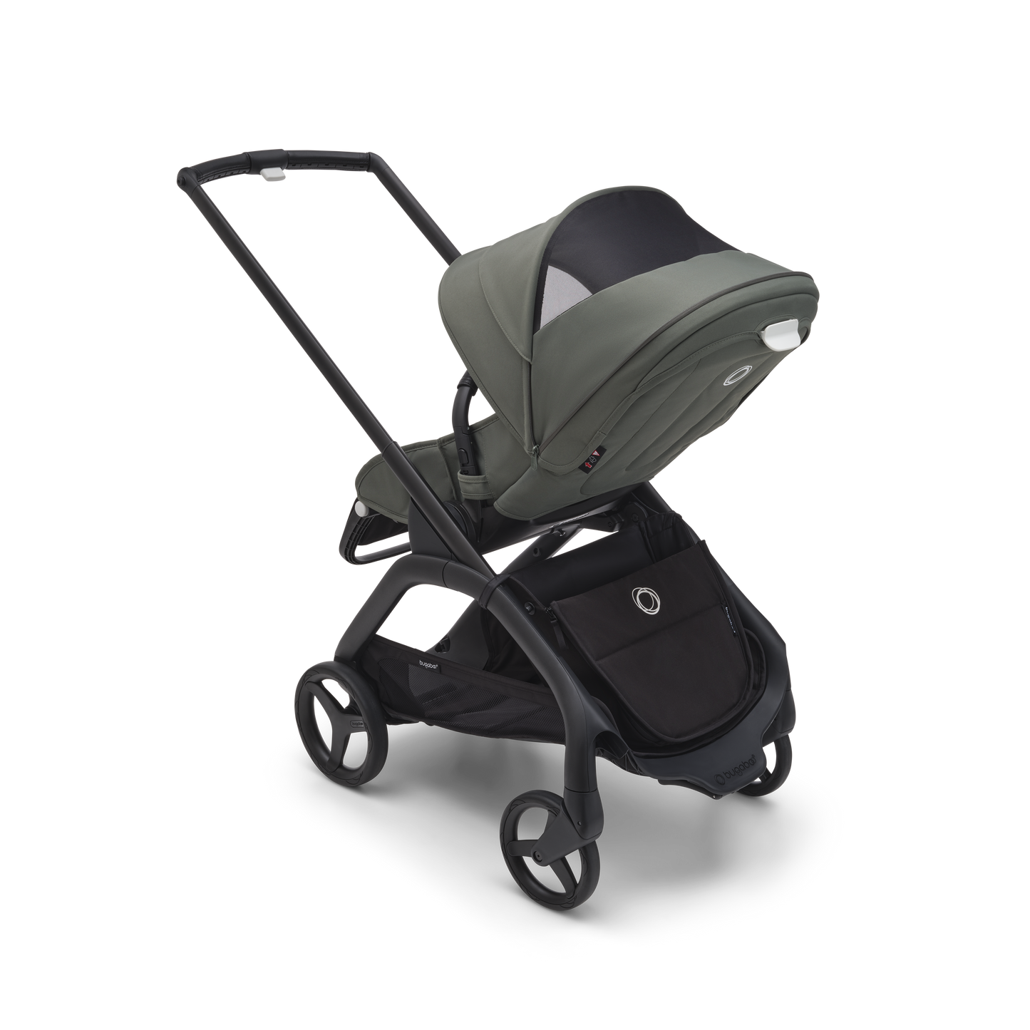 Bugaboo Dragonfly Complete Bundle & Free Bugaboo Giraffe Baby Rocker - Black/Forest Green