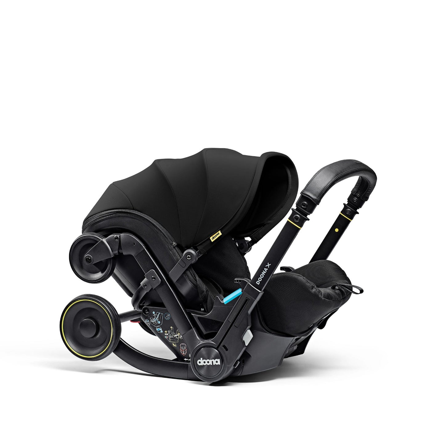 Doona X Car Seat & Stroller & Isofix Base - Nitro Black