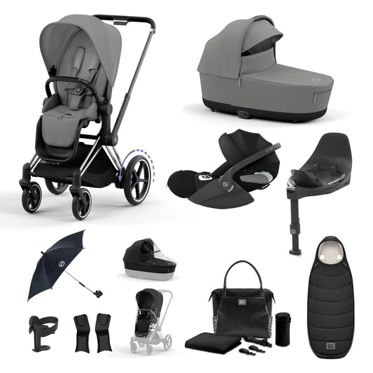 Cybex e-Priam Bundle - Mirage Grey