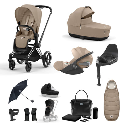 Cybex Priam Bundle - Cozy Beige