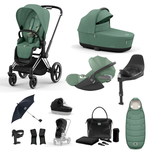 Cybex Priam Bundle - Leaf Green