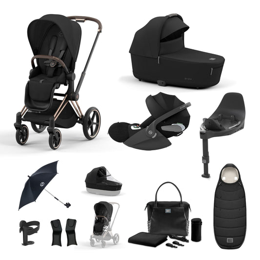 Cybex Priam Bundle - Sepia Black