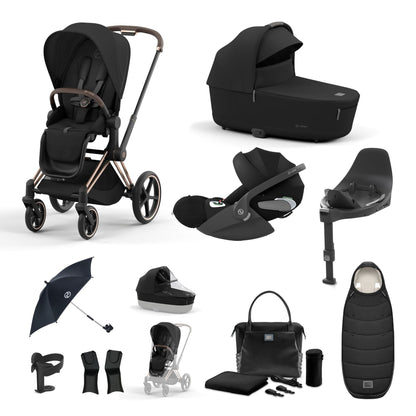 Cybex Priam Bundle - Sepia Black