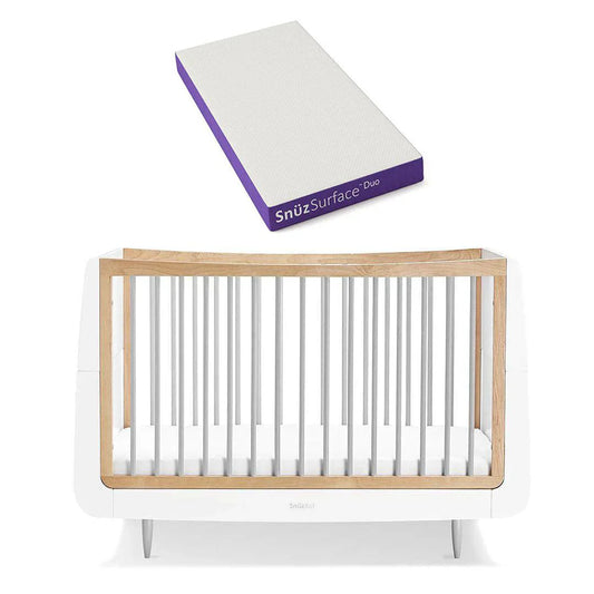 SnuzKot Skandi 2 Piece Nursery Furniture Set - Grey