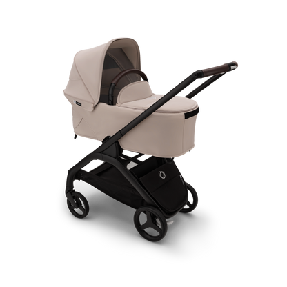 Bugaboo Dragonfly Complete Bundle & Free Bugaboo Giraffe Baby Rocker- Black/Desert Taupe