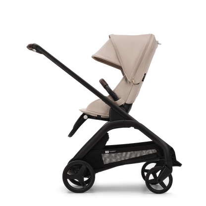 Bugaboo Dragonfly Complete Bundle & Free Bugaboo Giraffe Baby Rocker- Black/Desert Taupe