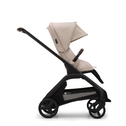 Bugaboo Dragonfly Complete Bundle & Free Bugaboo Giraffe Baby Rocker- Black/Desert Taupe