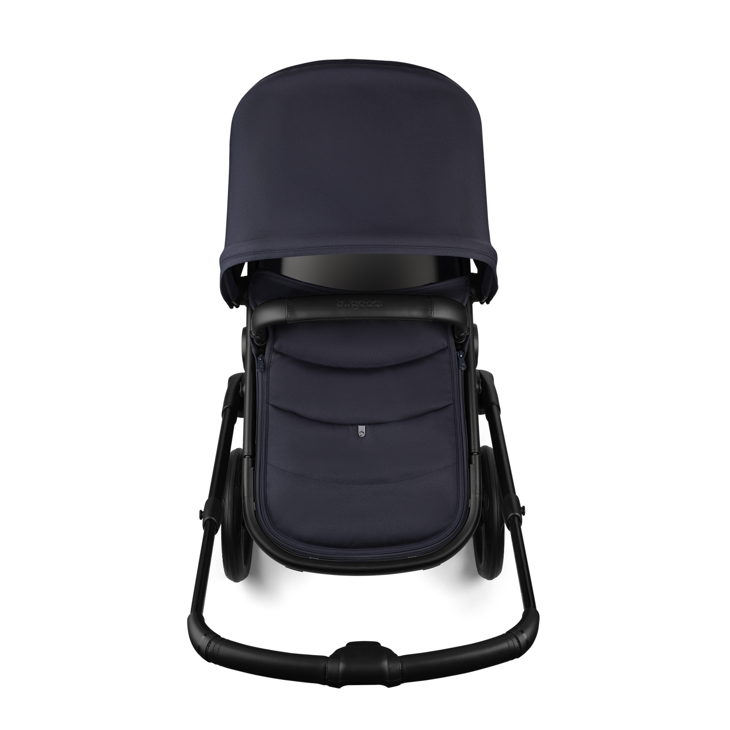 Bugaboo Fox 5 Renew Complete Pushchair Bundle & Free Bugaboo Giraffe Baby Rocker - Black/Deep Indigo