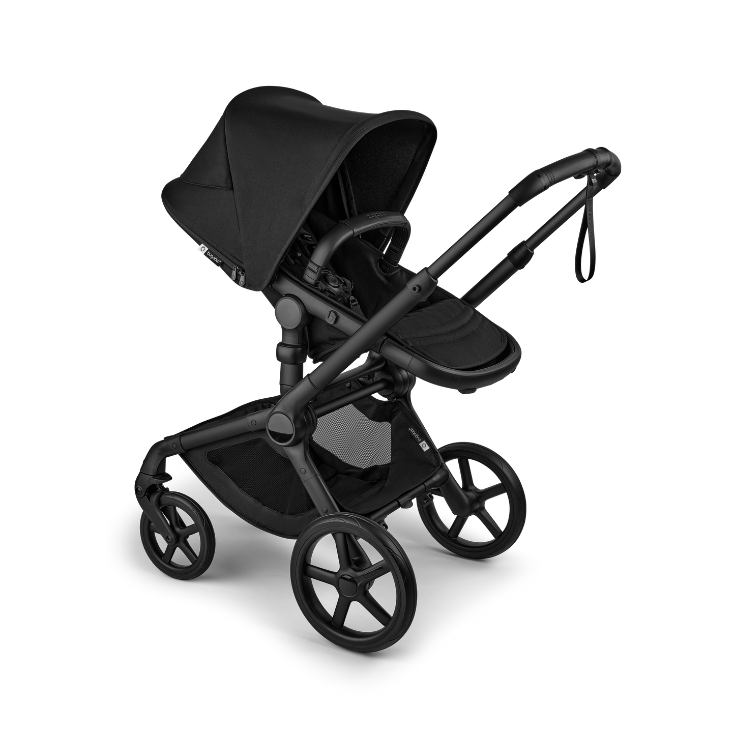 Bugaboo Fox 5 Renew Complete & Free Bugaboo Giraffe Baby Rocker - Black/Heritage Black