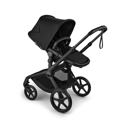 Bugaboo Fox 5 Renew Complete & Free Bugaboo Giraffe Baby Rocker - Black/Heritage Black