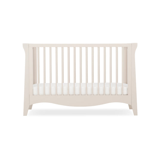 CuddleCo Clara Mini Cot Bed - Cashmere/Ash