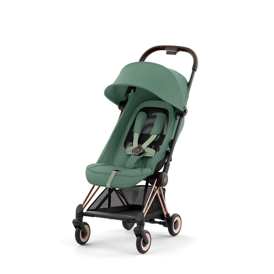 Cybex Coya - Leaf Green (Rose Gold Frame)