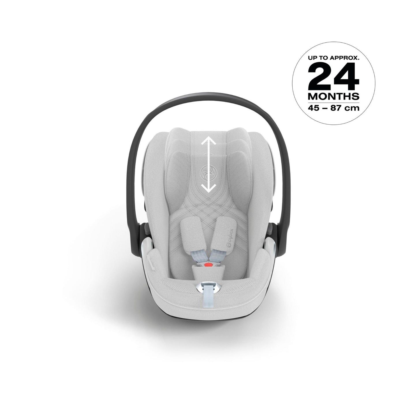 Cybex Cloud T i-Size Plus Car Seat - Platinum White