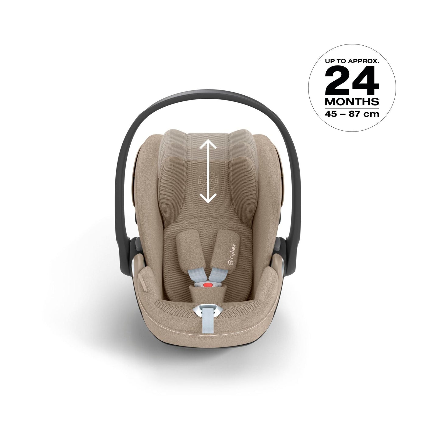 Cybex Cloud T i-Size Plus Car Seat & Base T Isofix Base - Cozy Beige