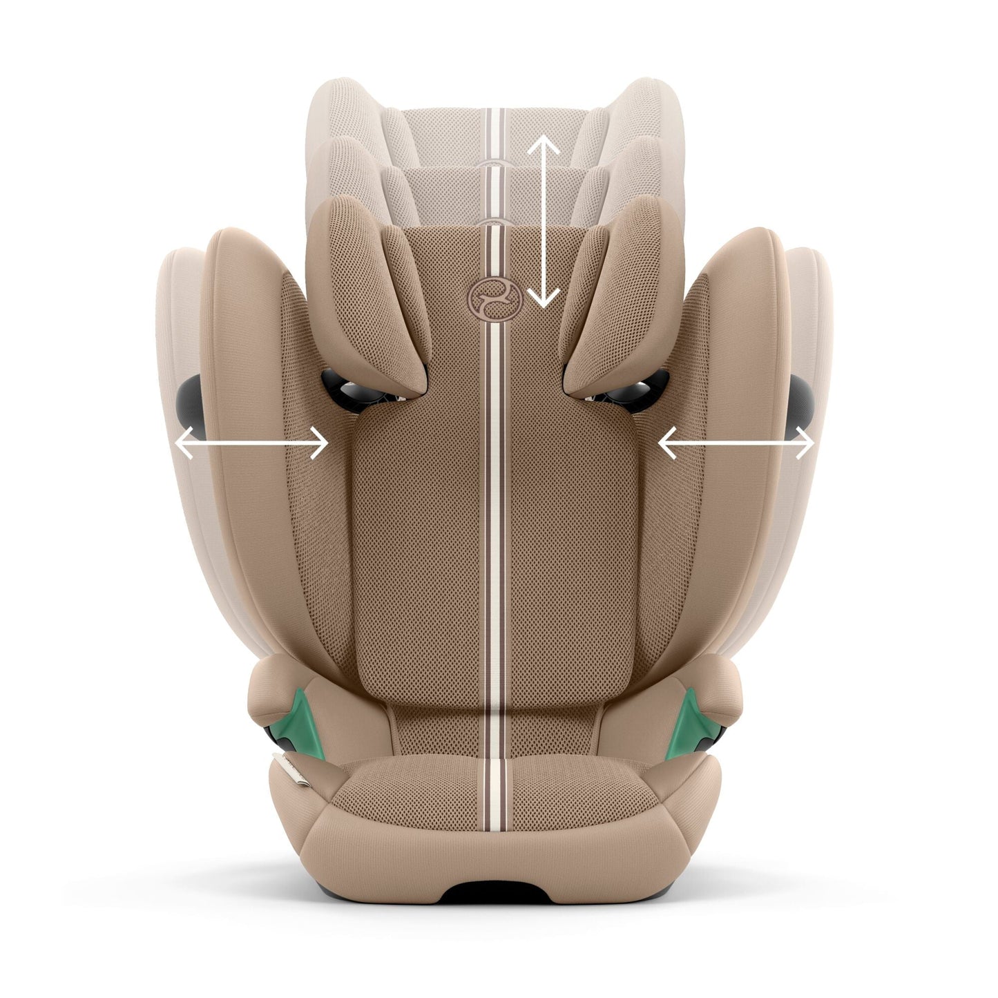 Cybex Solution G2 i-Size Plus Foldable Child Car Seat - Almond Beige