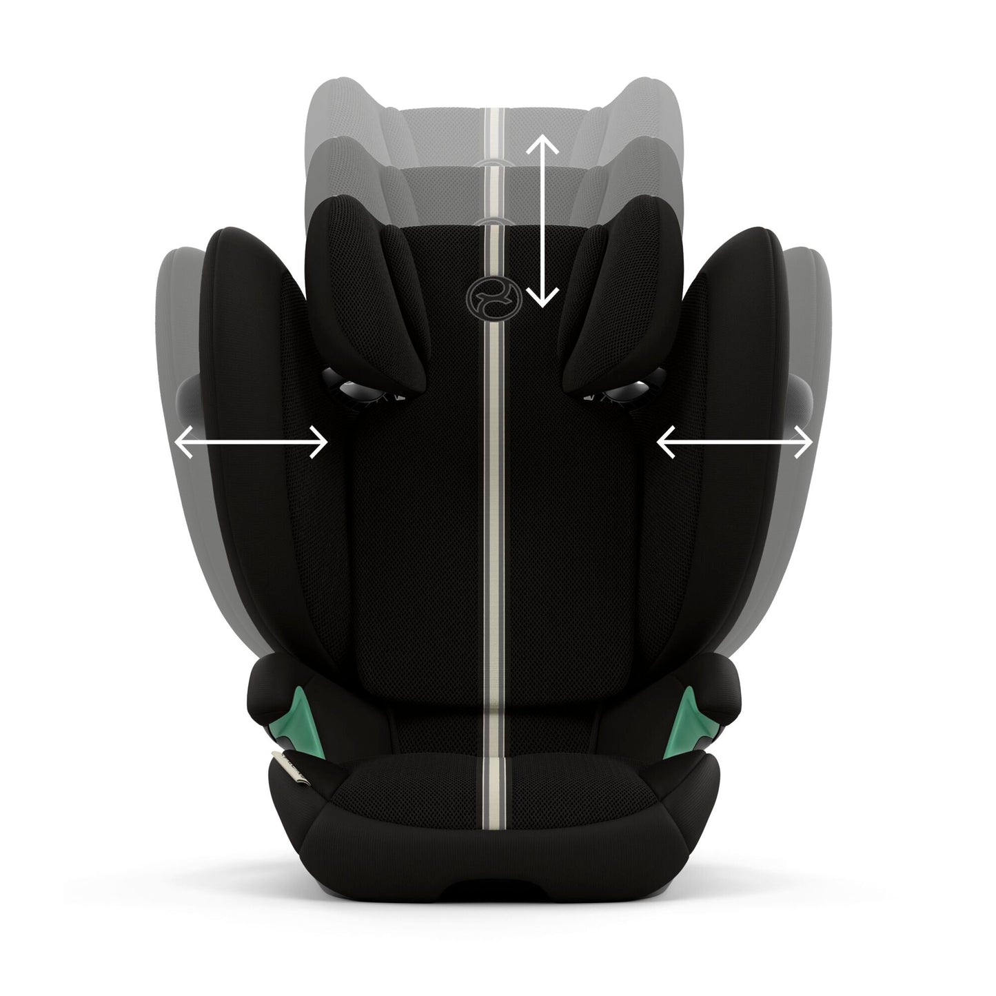 Cybex Solution G2 i-Size Plus Foldable Child Car Seat - Moon Black