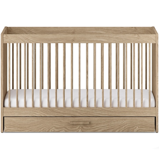 Silver Cross Geneva 2 Piece Nursery Set (Cot Bed & Dresser)