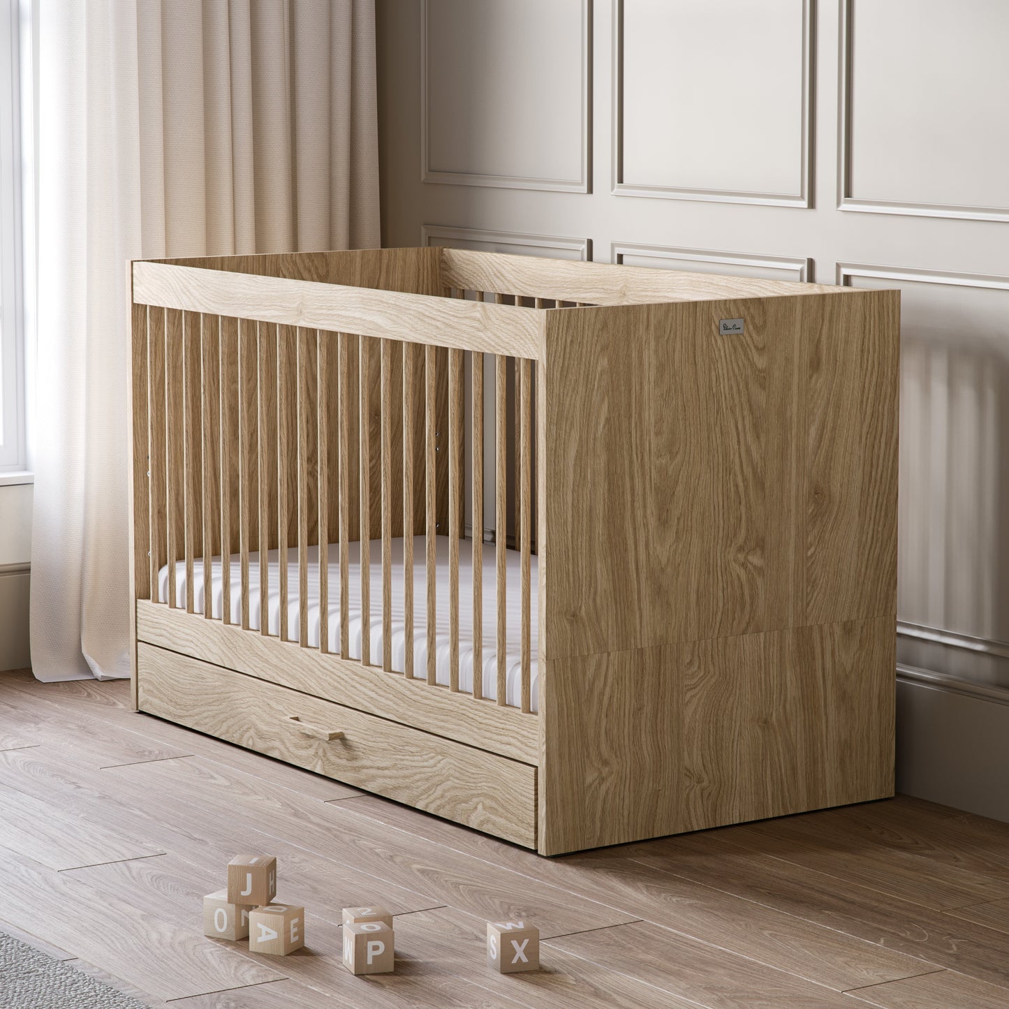 Silver Cross Geneva Cot Bed